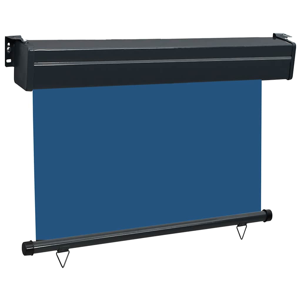 Balcony Side Awning 125x250 cm Blue
