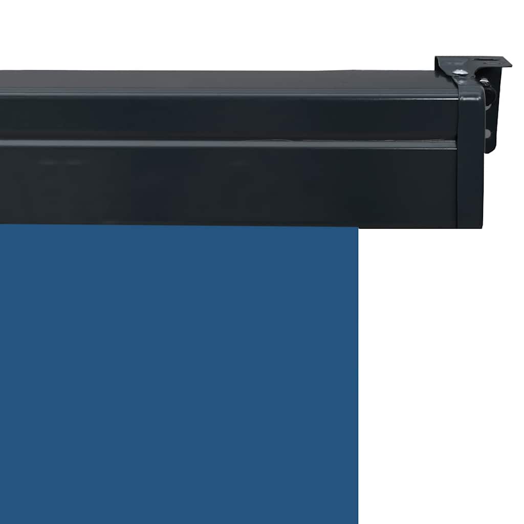 Balcony Side Awning 125x250 cm Blue