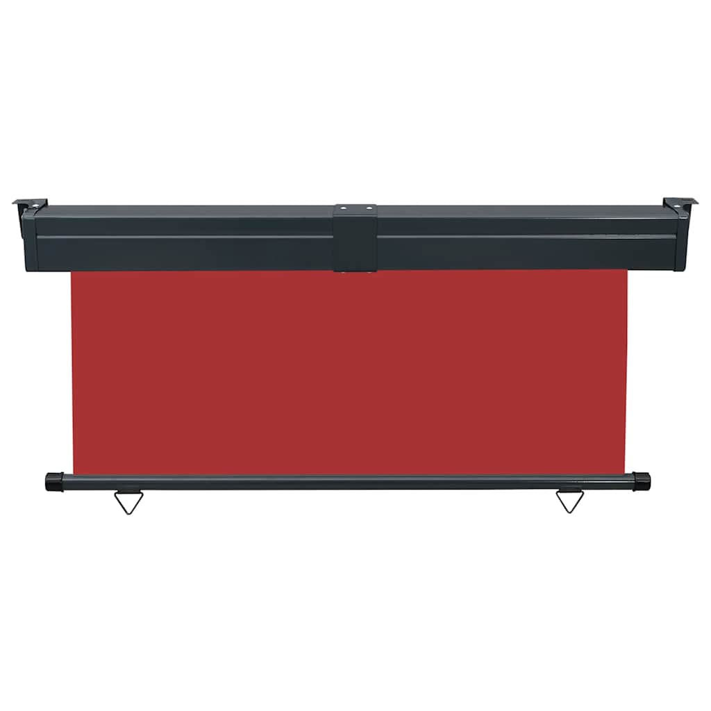 Balcony Side Awning 165x250 cm Red