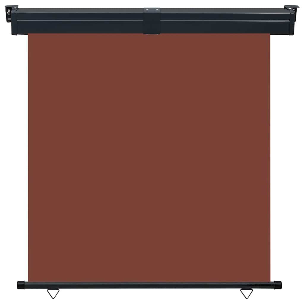 Balcony Side Awning 165x250 cm Brown