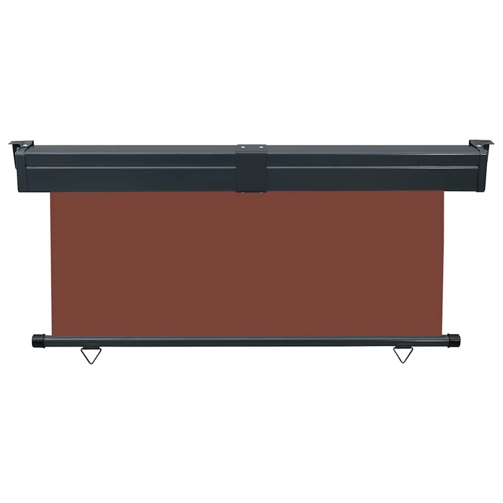 Balcony Side Awning 175x250 cm Brown