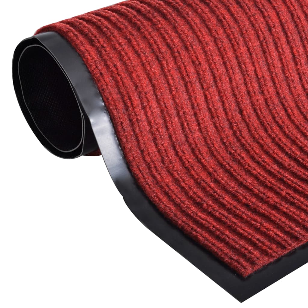 Door Mat Red 117x220 cm PVC