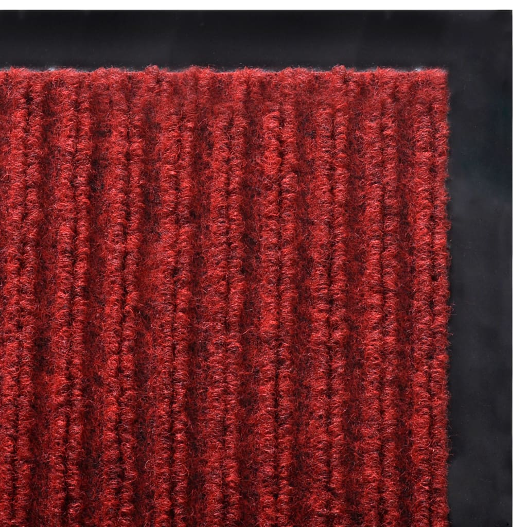 Door Mat Red 117x220 cm PVC
