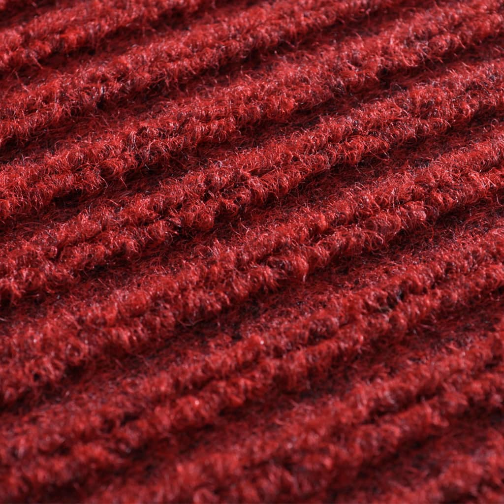 Door Mat Red 117x220 cm PVC