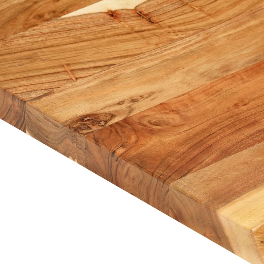 Bathroom Vanity Top Solid Acacia Wood 58x52x3.8 cm