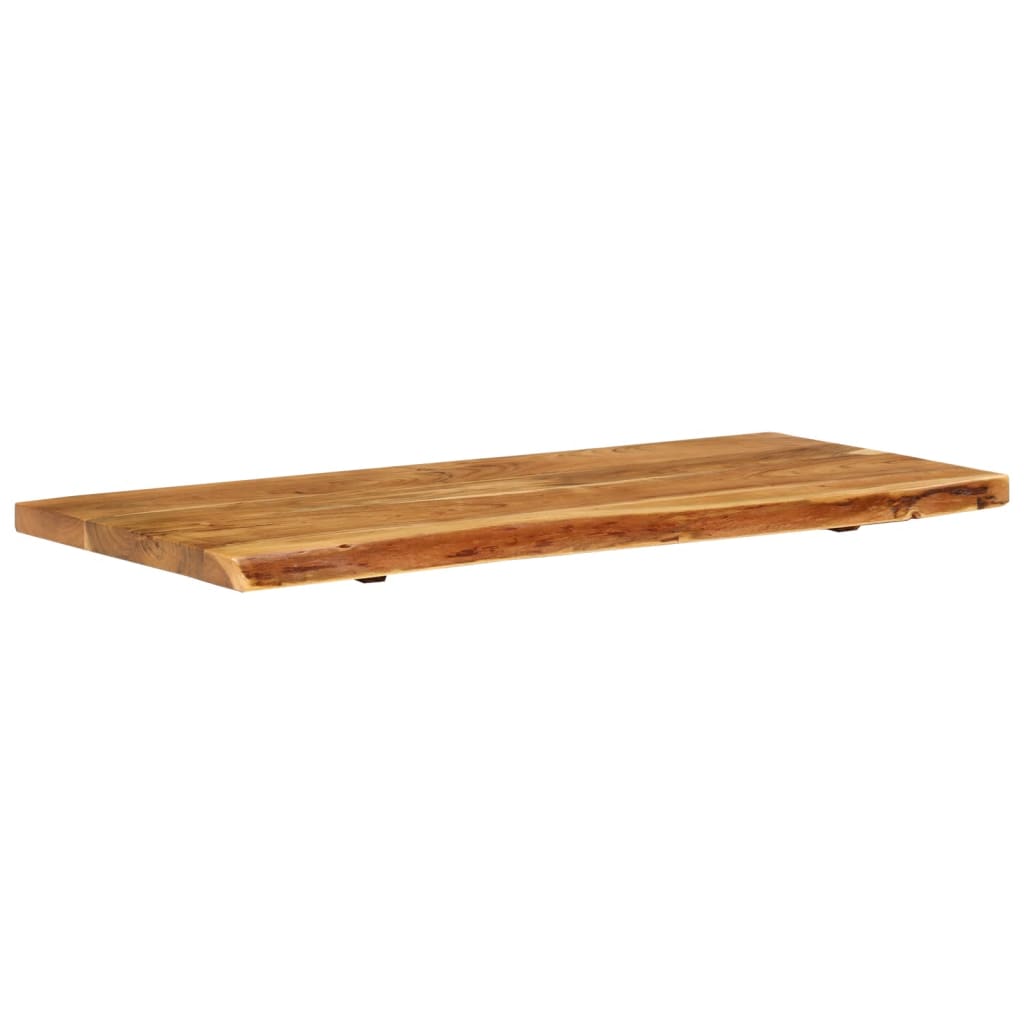 Bathroom Vanity Top Solid Acacia Wood 114x52x3.8 cm
