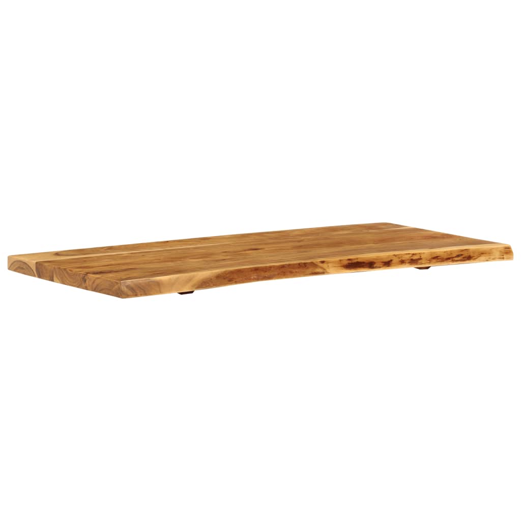 Bathroom Vanity Top Solid Acacia Wood 114x52x3.8 cm