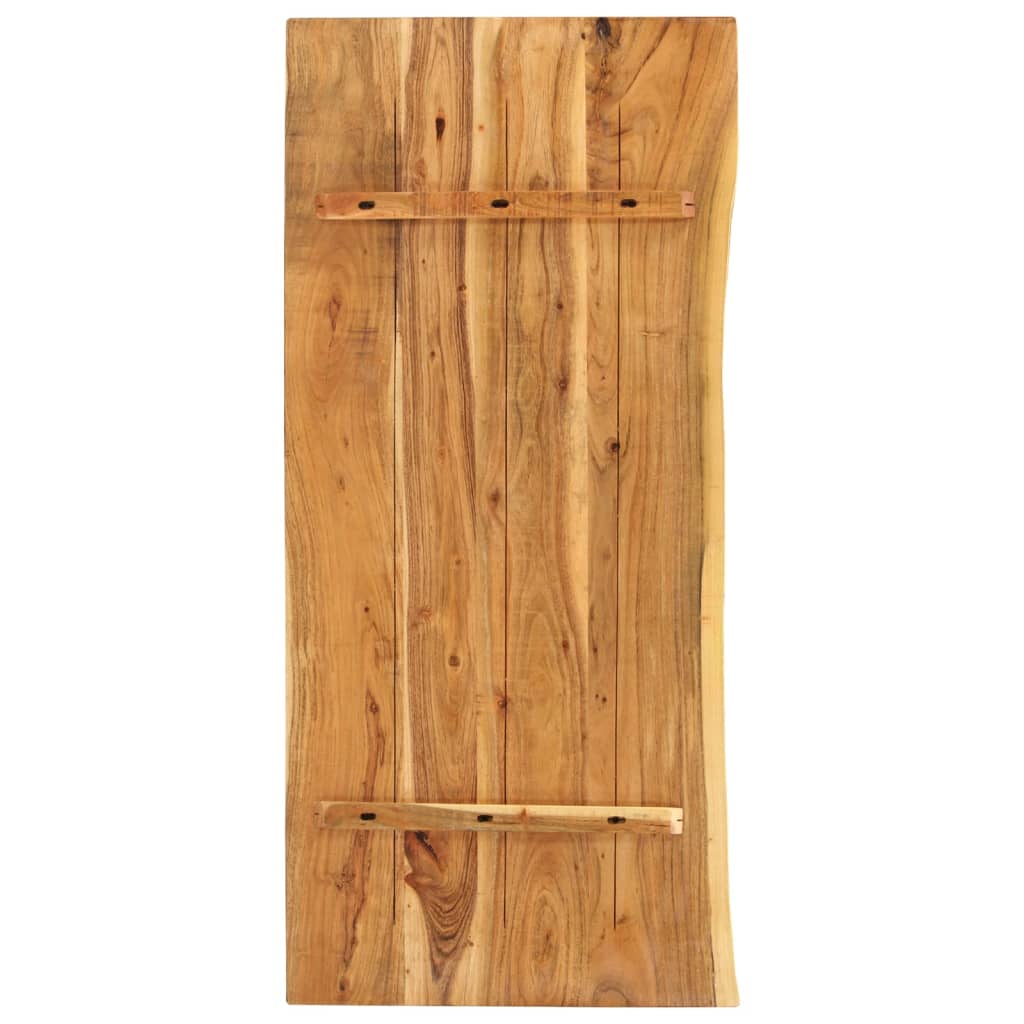Bathroom Vanity Top Solid Acacia Wood 140x52x2.5 cm