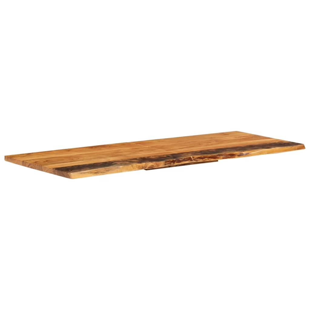 Bathroom Vanity Top Solid Acacia Wood 140x52x2.5 cm