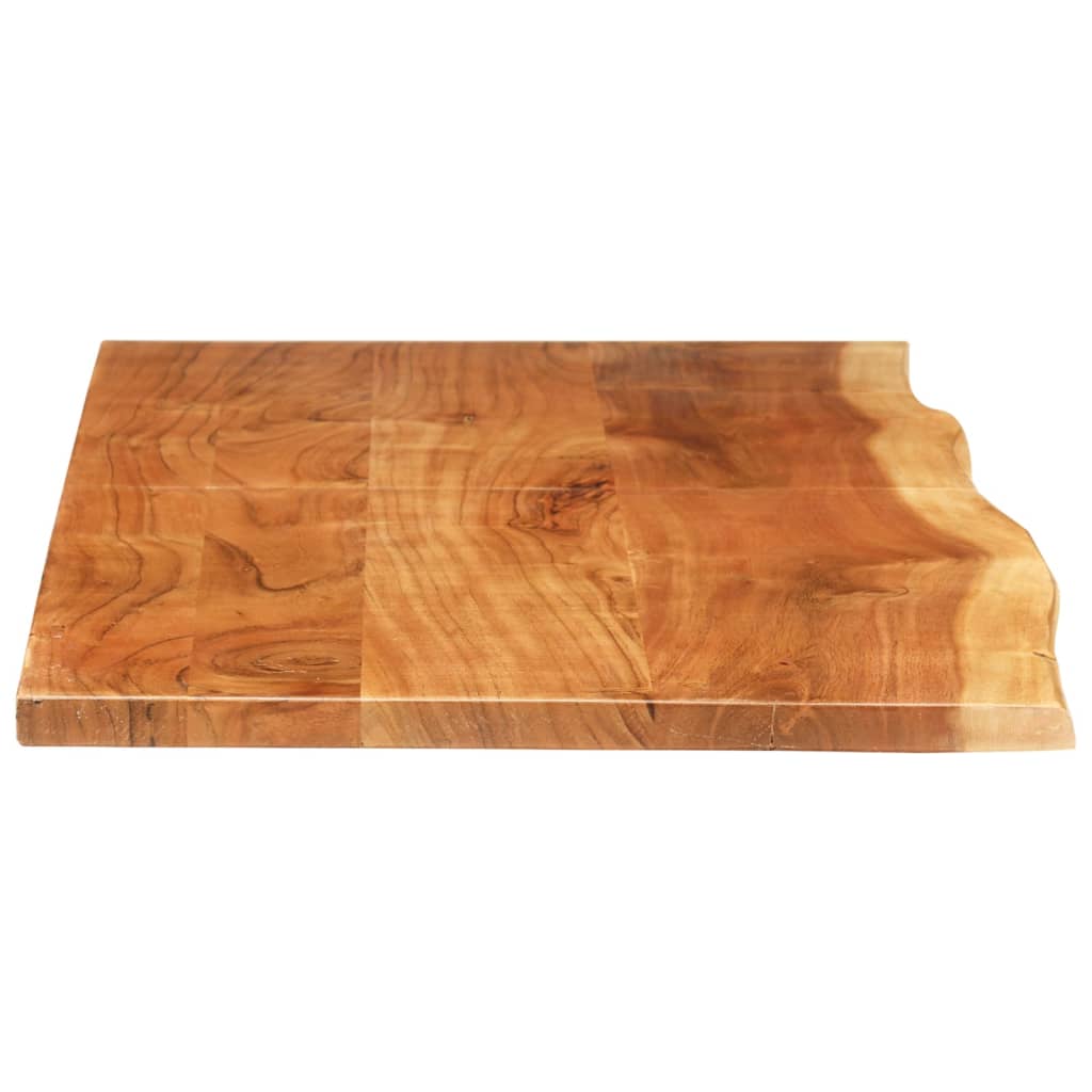 Bathroom Vanity Top Solid Acacia Wood 140x52x2.5 cm