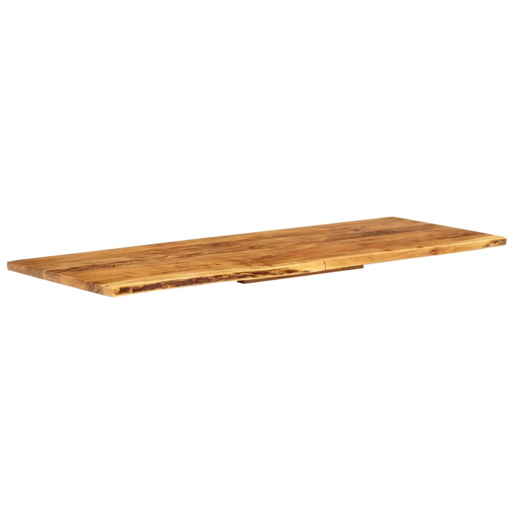 Bathroom Vanity Top Solid Acacia Wood 140x52x2.5 cm