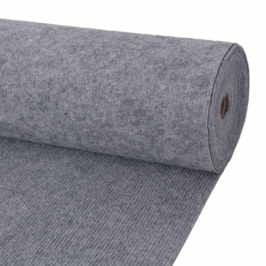 Exhibition Carpet Rib 1.2x20 m Grey
