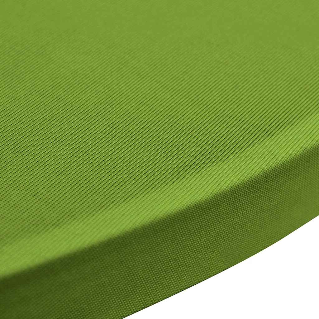 Stretch Table Cover 4 pcs 60 cm Green