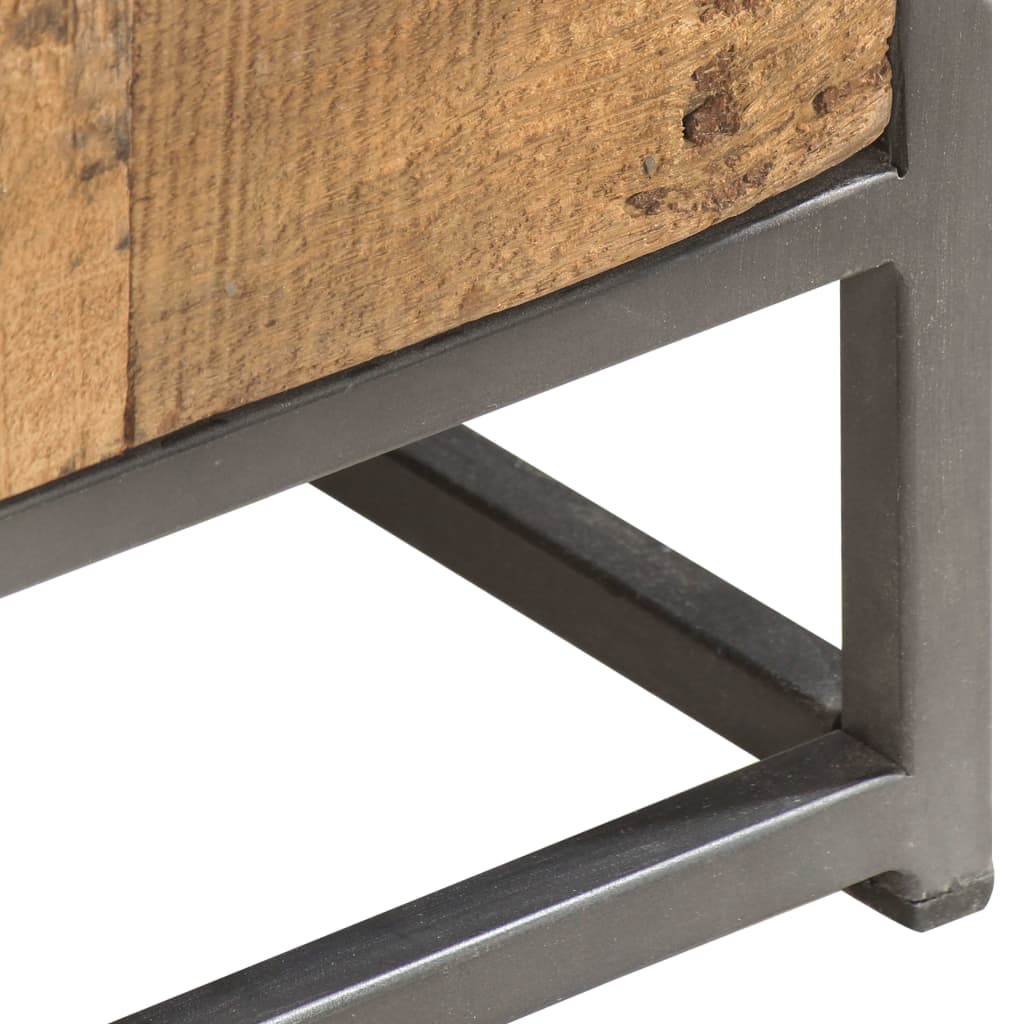 Drawer Cabinet 45x30x100 cm Solid Reclaimed Wood