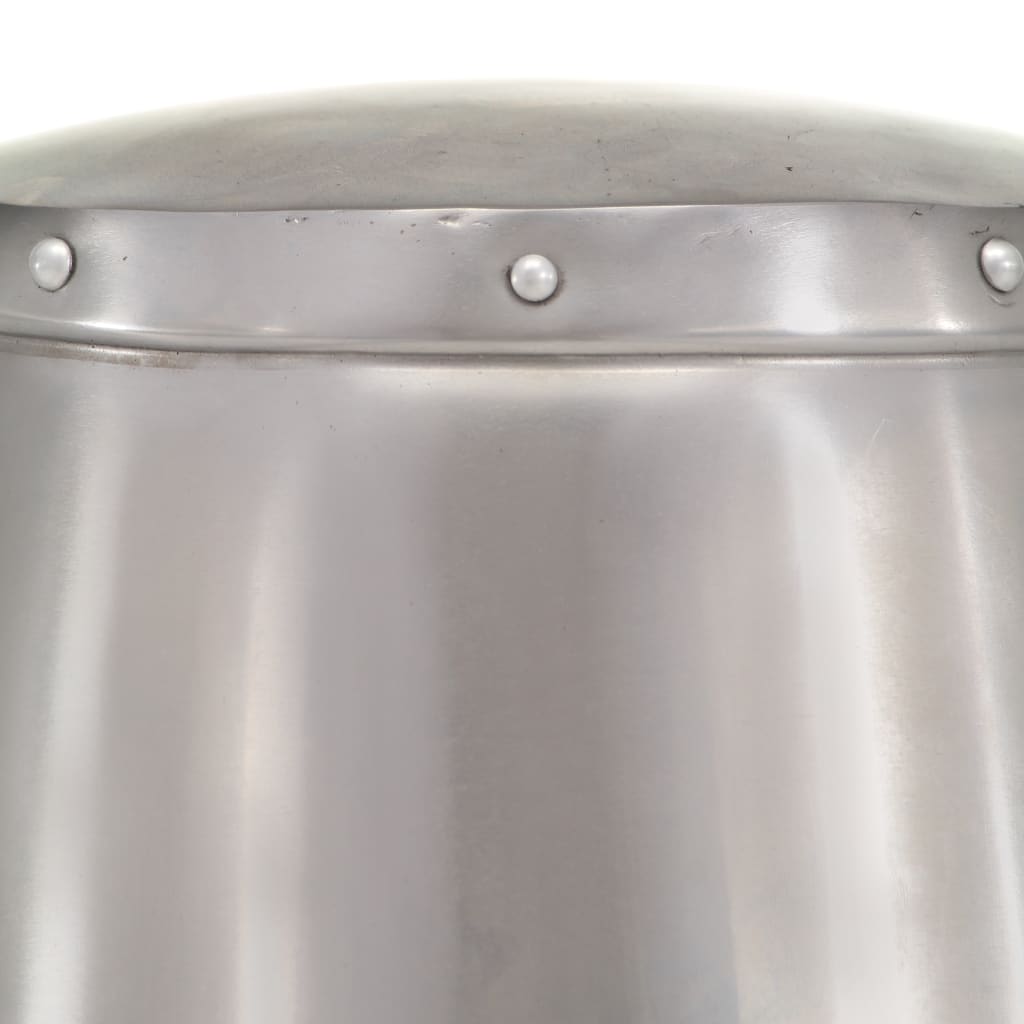 Medieval Knight Helmet Antique Replica LARP Silver Steel