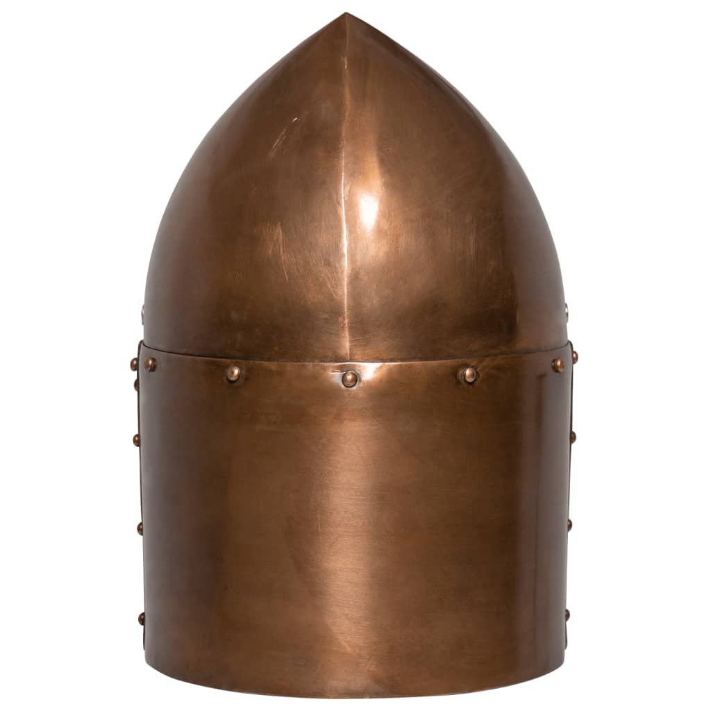 Medieval Knight Helmet Antique Replica LARP Copper Steel