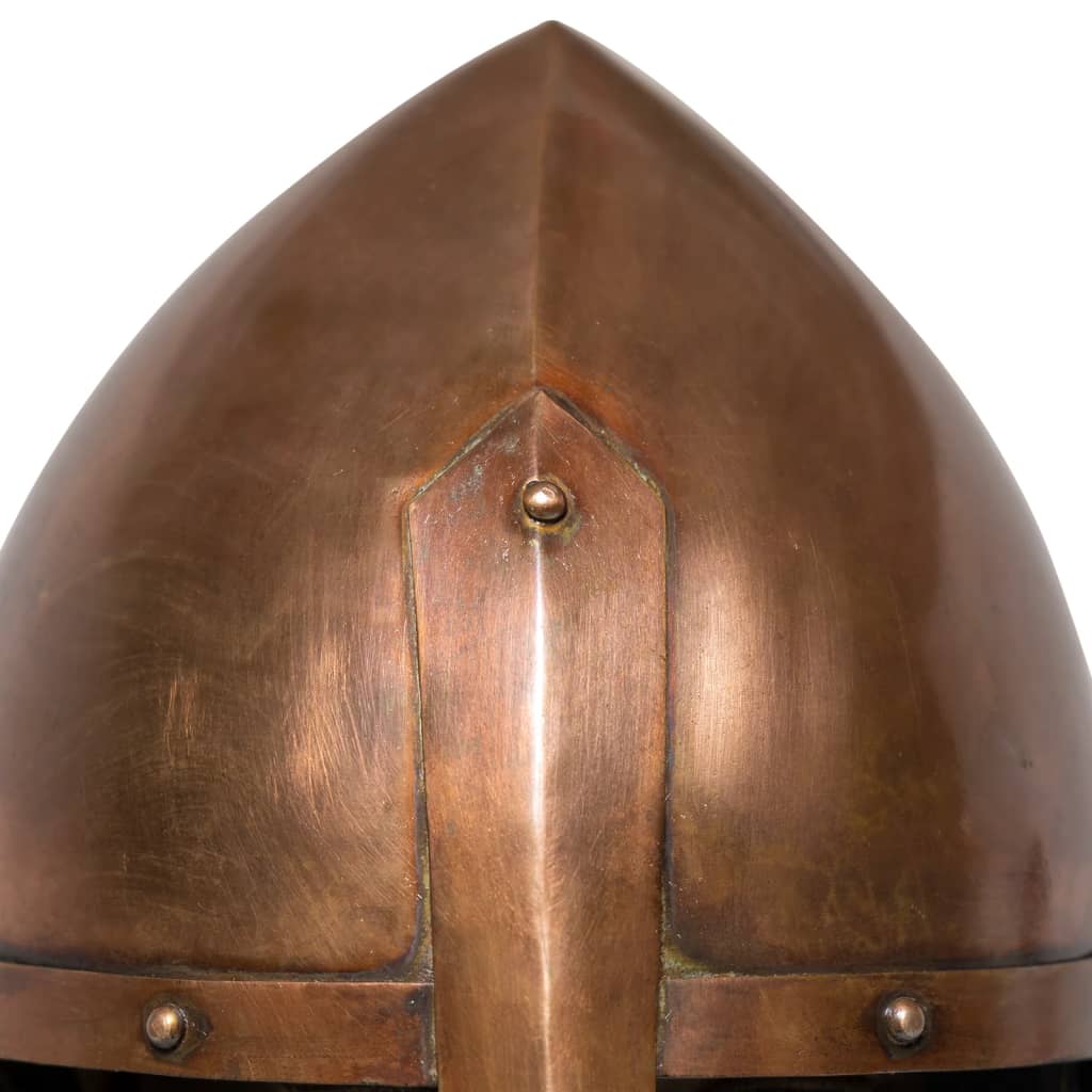 Medieval Knight Helmet Antique Replica LARP Copper Steel
