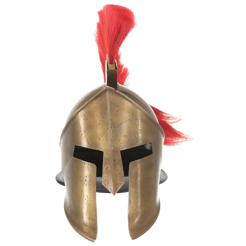 Greek Warrior Helmet Antique Replica LARP Brass Steel