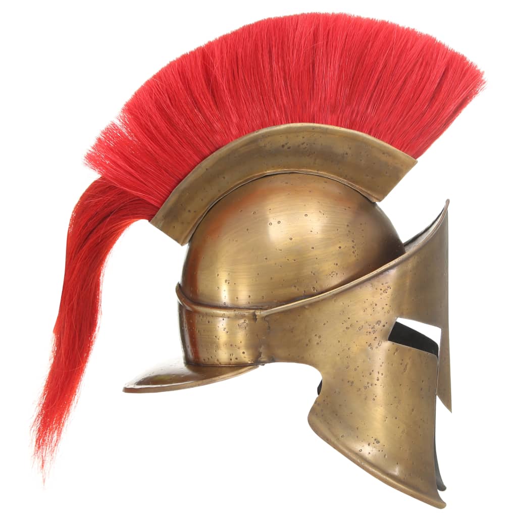 Greek Warrior Helmet Antique Replica LARP Brass Steel