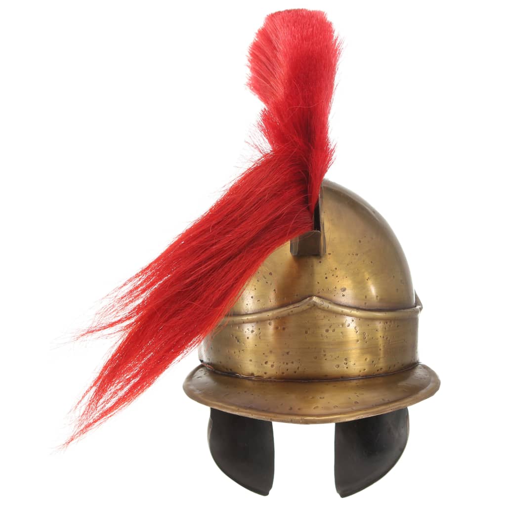 Greek Warrior Helmet Antique Replica LARP Brass Steel