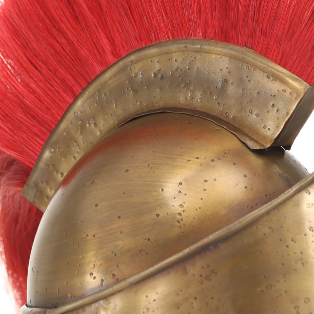 Greek Warrior Helmet Antique Replica LARP Brass Steel
