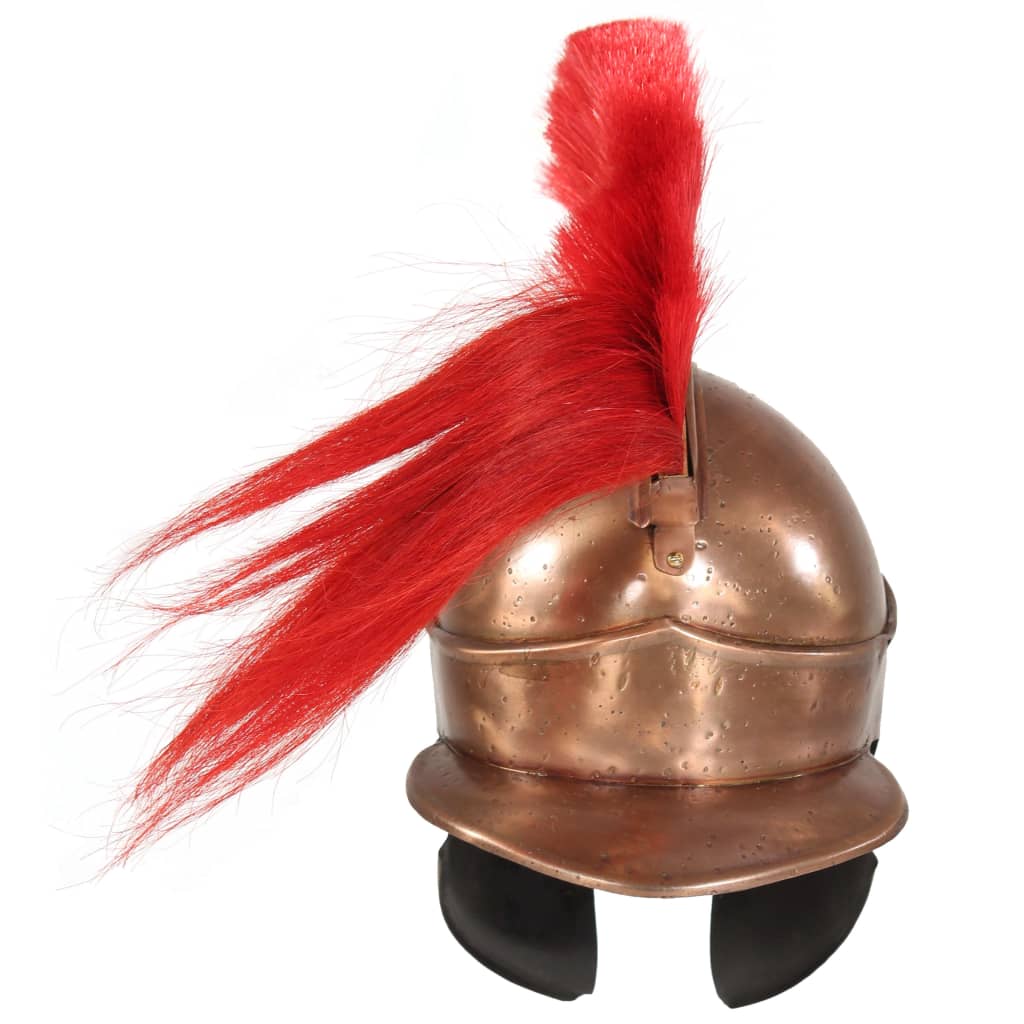 Greek Warrior Helmet Antique Replica LARP Copper Steel