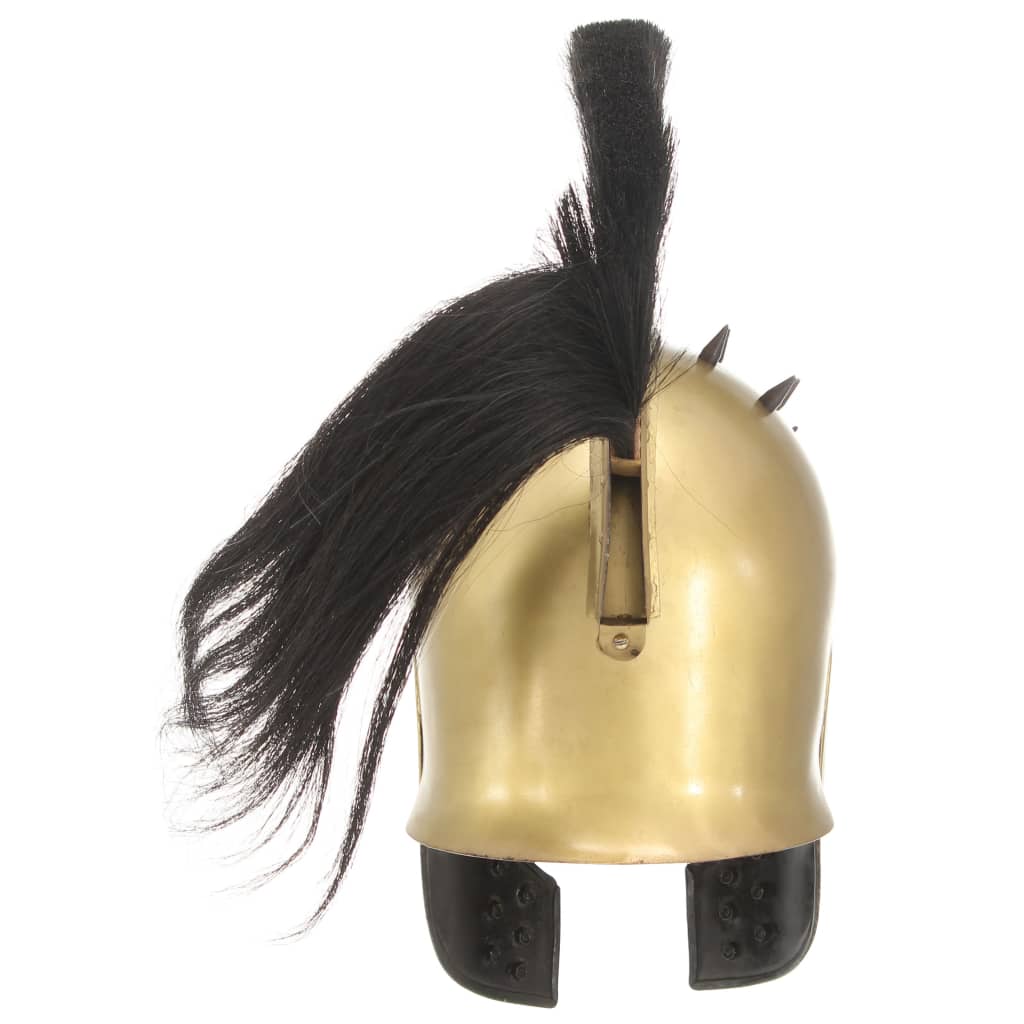 Greek Warrior Helmet Antique Replica LARP Brass Steel