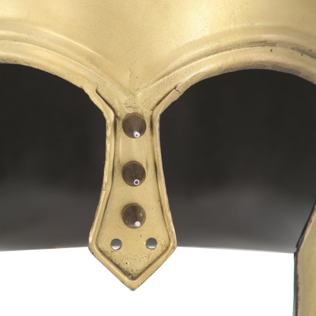 Greek Warrior Helmet Antique Replica LARP Brass Steel