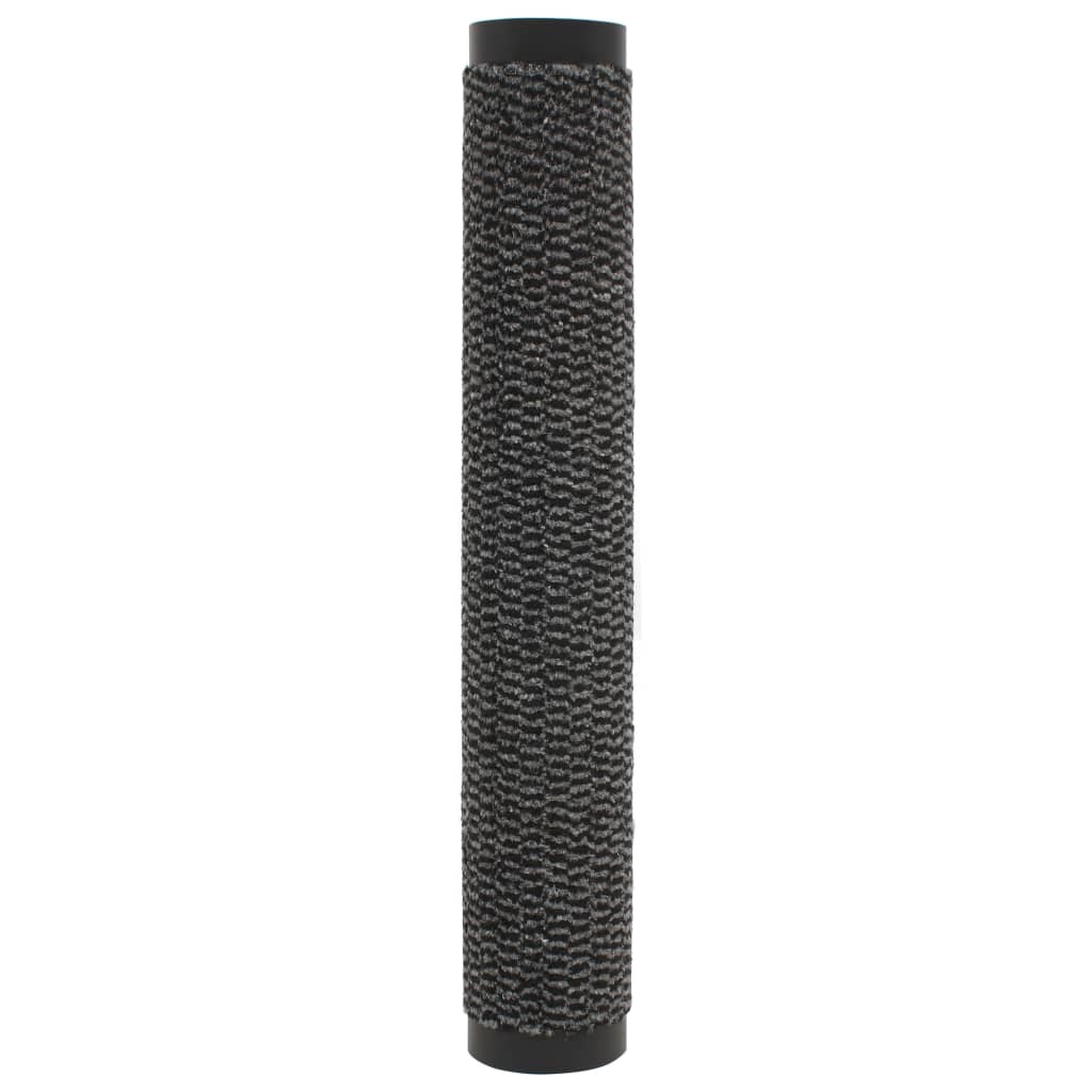 Dust Control Mats 2 pcs Rectangular Tufted 120x180 cm Anthracite