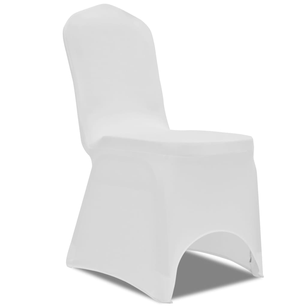 Chair Cover Stretch White 24 pcs