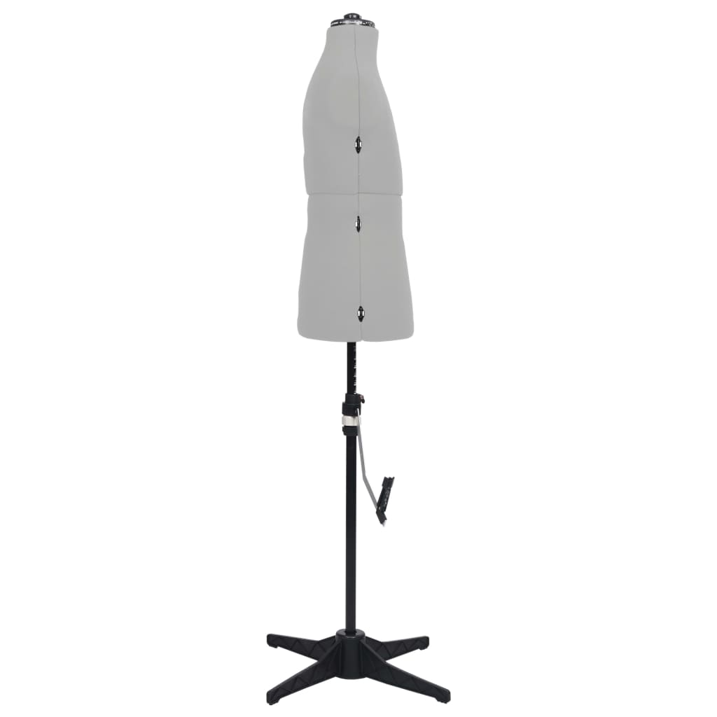 Adjustable Dress Form Male Grey Size 37-45