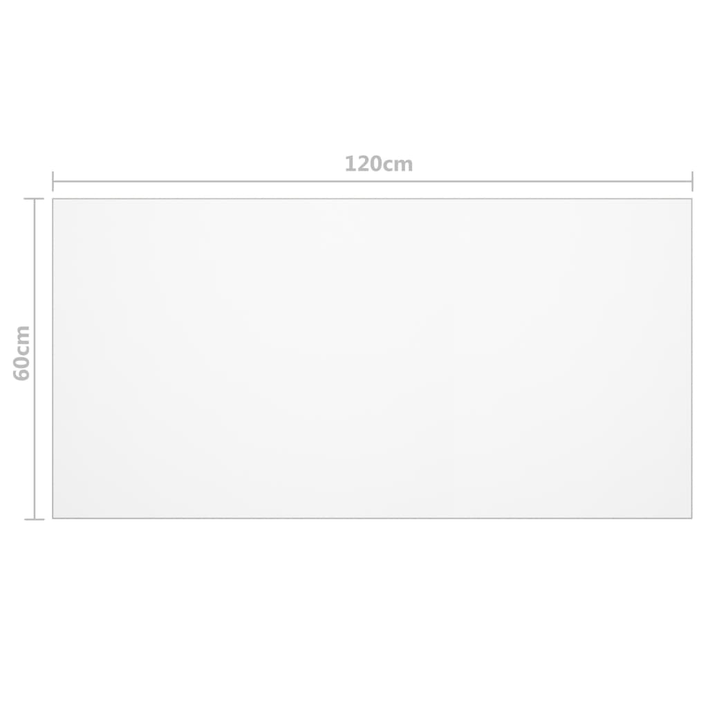 Table Protector Matt 120x60 cm 1.6 mm PVC