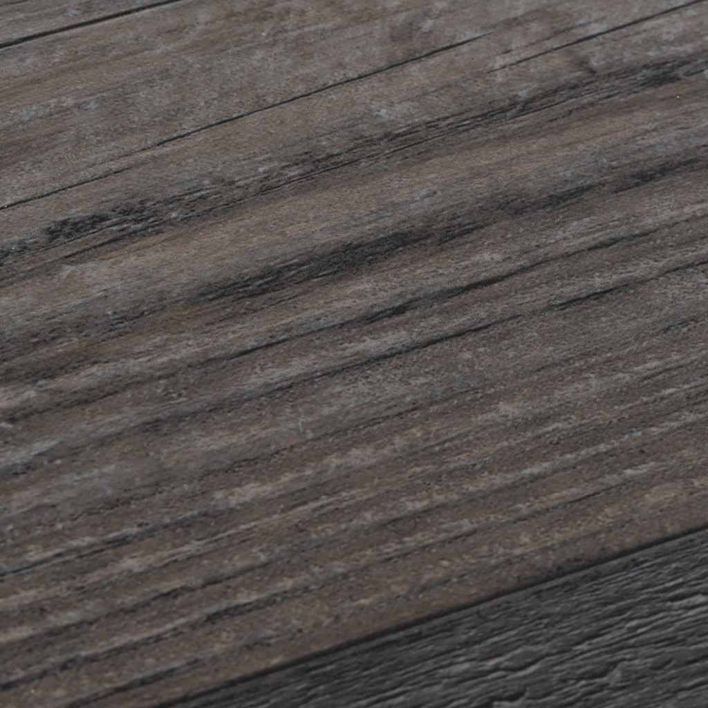 PVC Flooring Planks 4.46 m² 3 mm Self-adhesive Industrial Wood