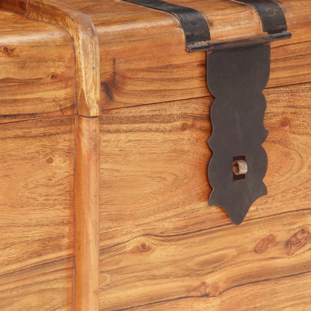 Storage Chest 90x40x40 cm Solid Acacia Wood