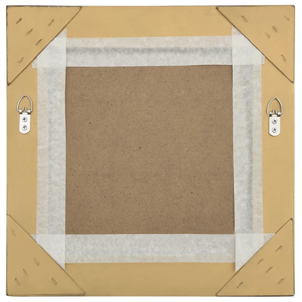 Wall Mirror Baroque Style 40x40 cm Gold