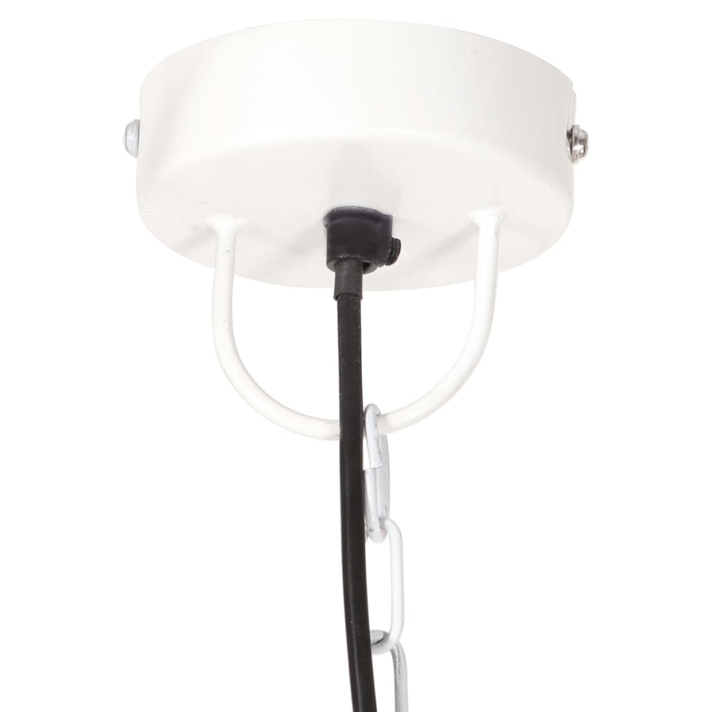 Industrial Hanging Lamp 25 W White Round 30 cm E27
