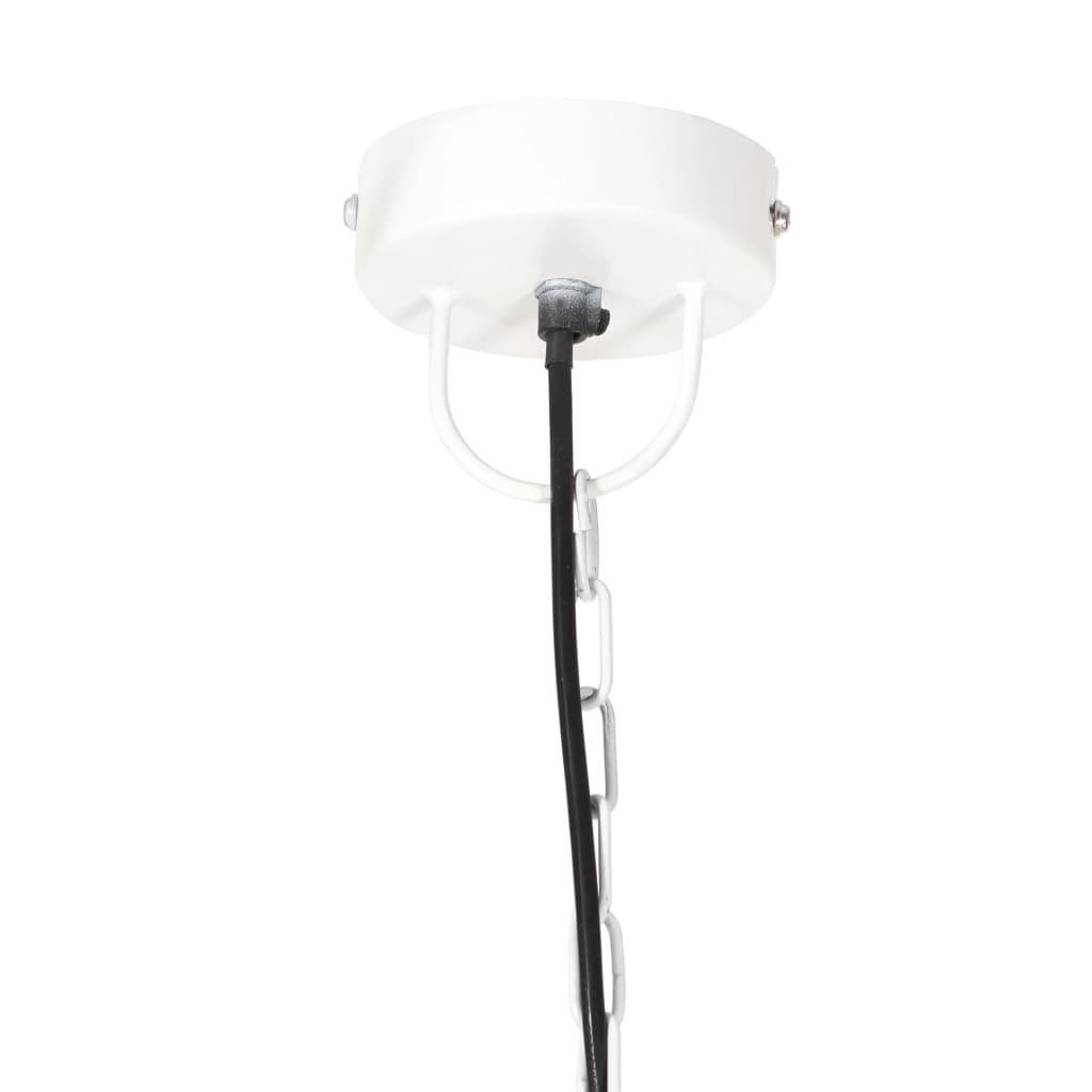 Industrial Hanging Lamp 25 W White Round 42 cm E27