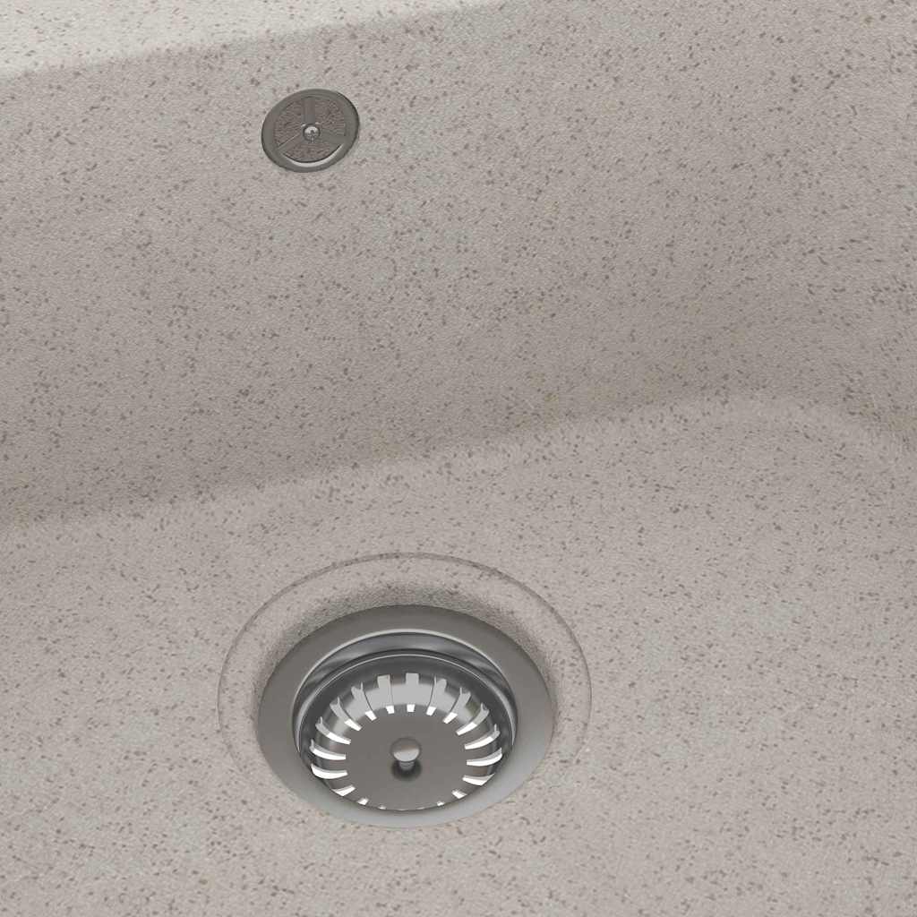 Kitchen Sink Beige 76 x 48 x 30 cm Granite