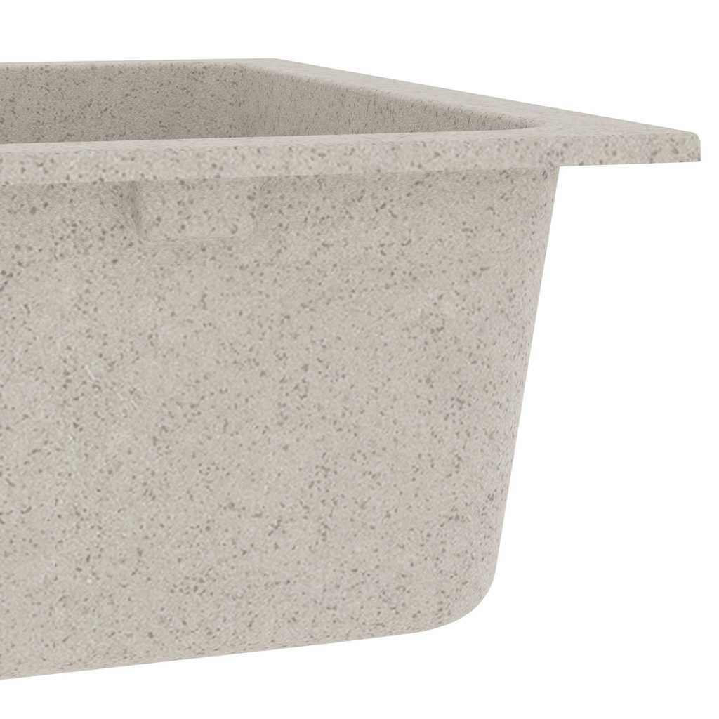 Kitchen Sink Beige 76 x 48 x 30 cm Granite