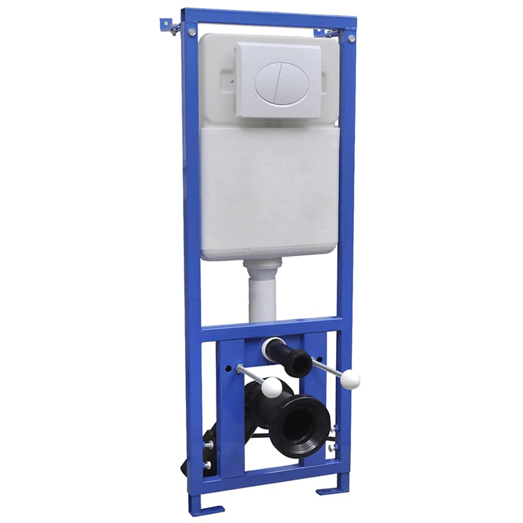 Wall Hung Rimless Toilet with Concealed Cistern Ceramic White