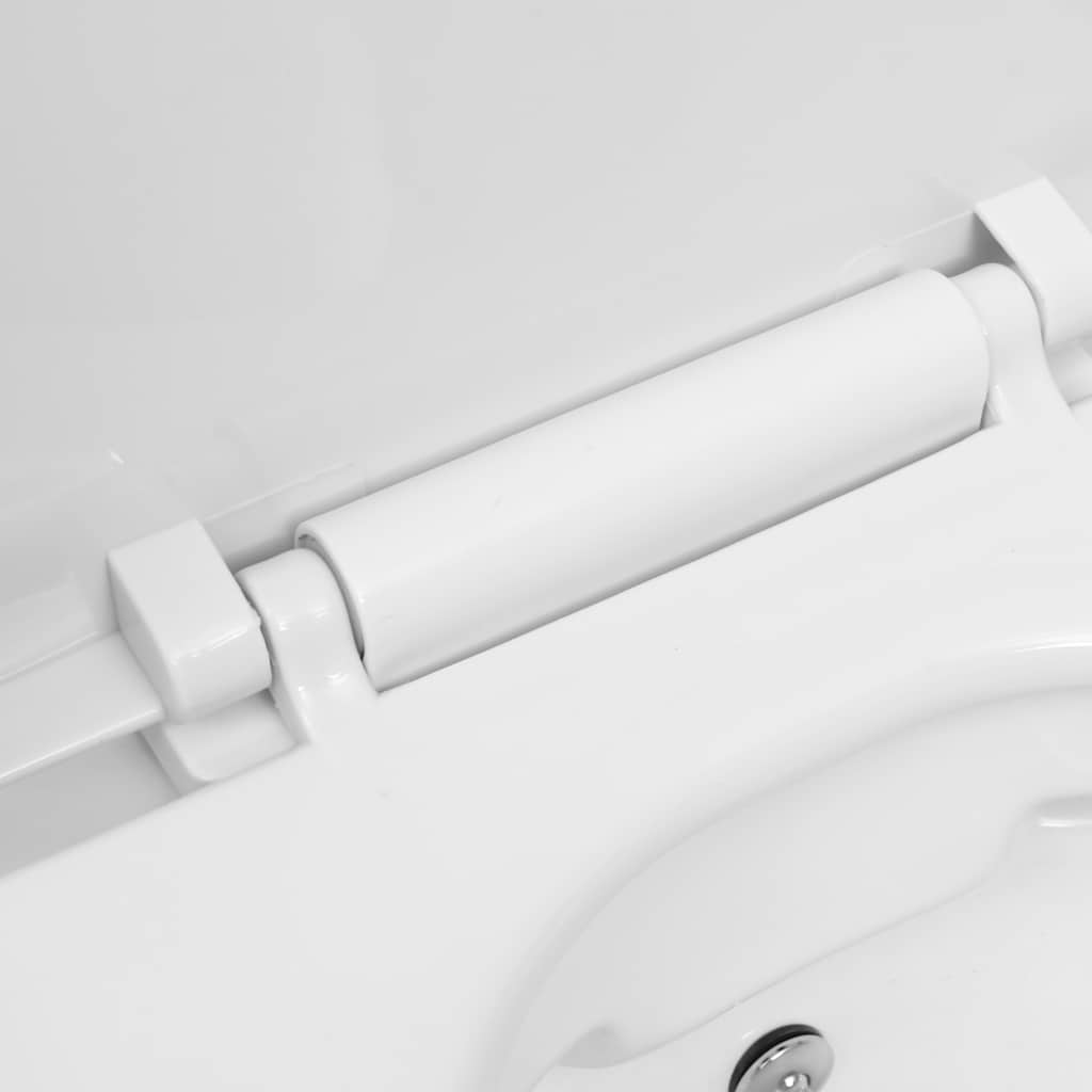 Wall Hung Rimless Toilet with Concealed Cistern Ceramic White