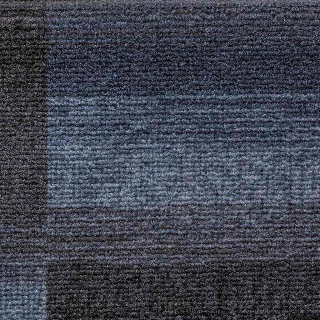 Self-adhesive Stair Mats 15 pcs Black and Grey 65x21x4 cm