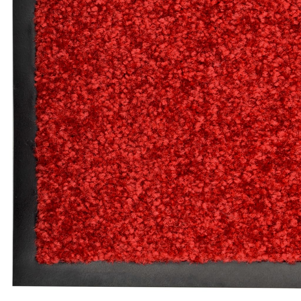 Doormat Washable Red 60x180 cm