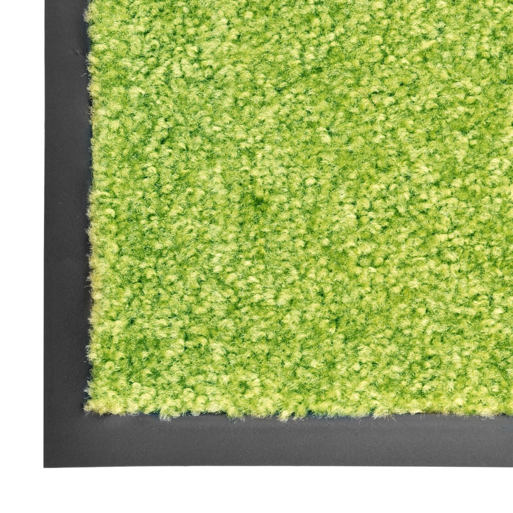 Doormat Washable Green 60x180 cm