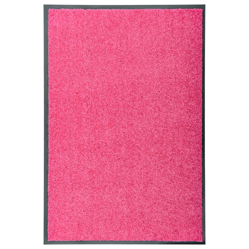Doormat Washable Pink 60x90 cm