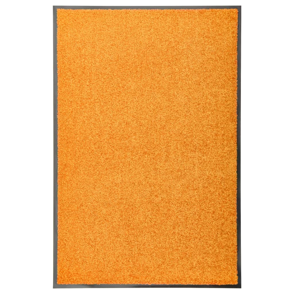 Doormat Washable Orange 60x90 cm