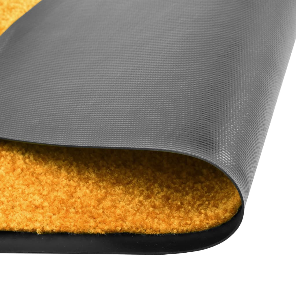 Doormat Washable Orange 60x180 cm