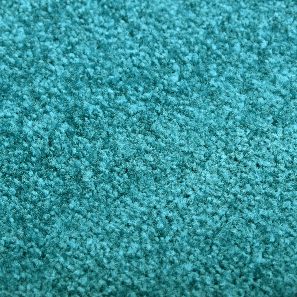 Doormat Washable Cyan 40x60 cm