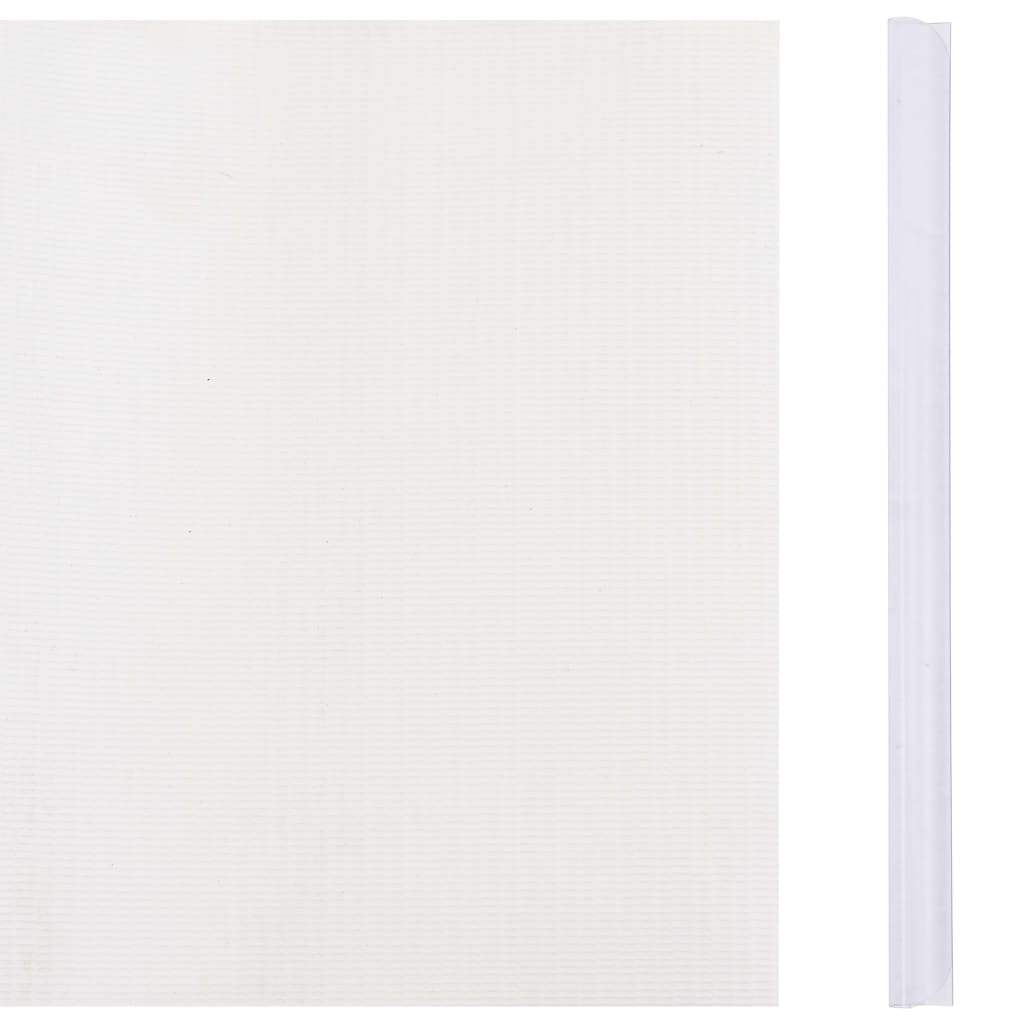 Garden Privacy Screen PVC 35x0.19 m White
