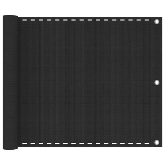 Balcony Screen Anthracite 75x300 cm HDPE